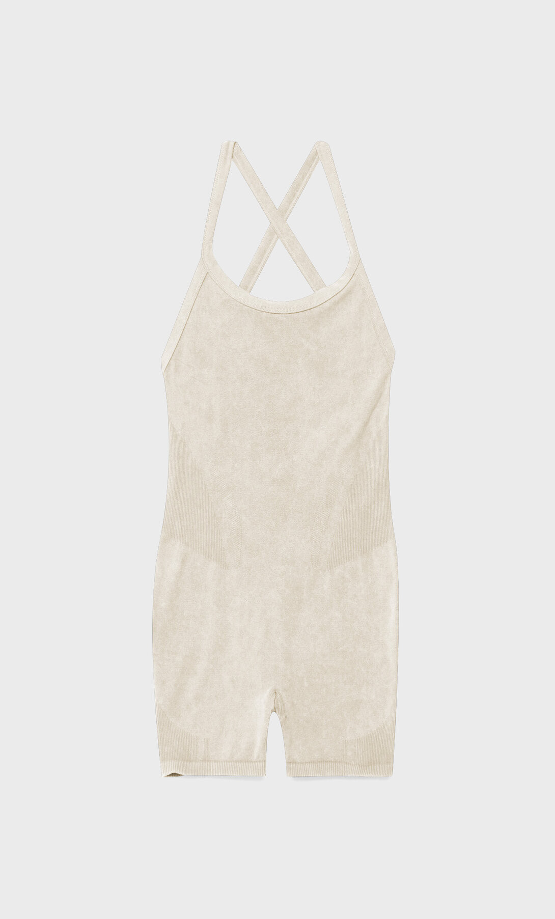 Combishort seamless effet délavé - Mode femme | Stradivarius France | Stradivarius (FR)