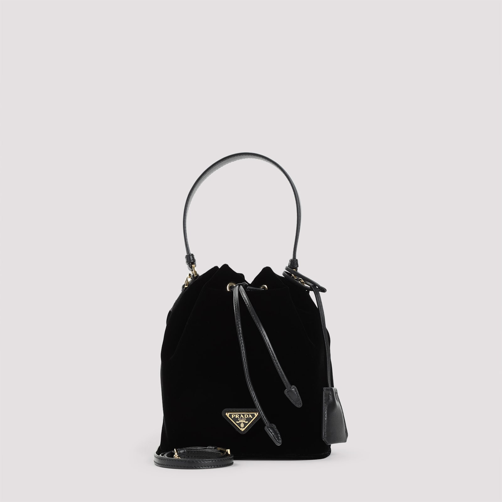 Prada Velvet Bucket Bag | Italist.com US