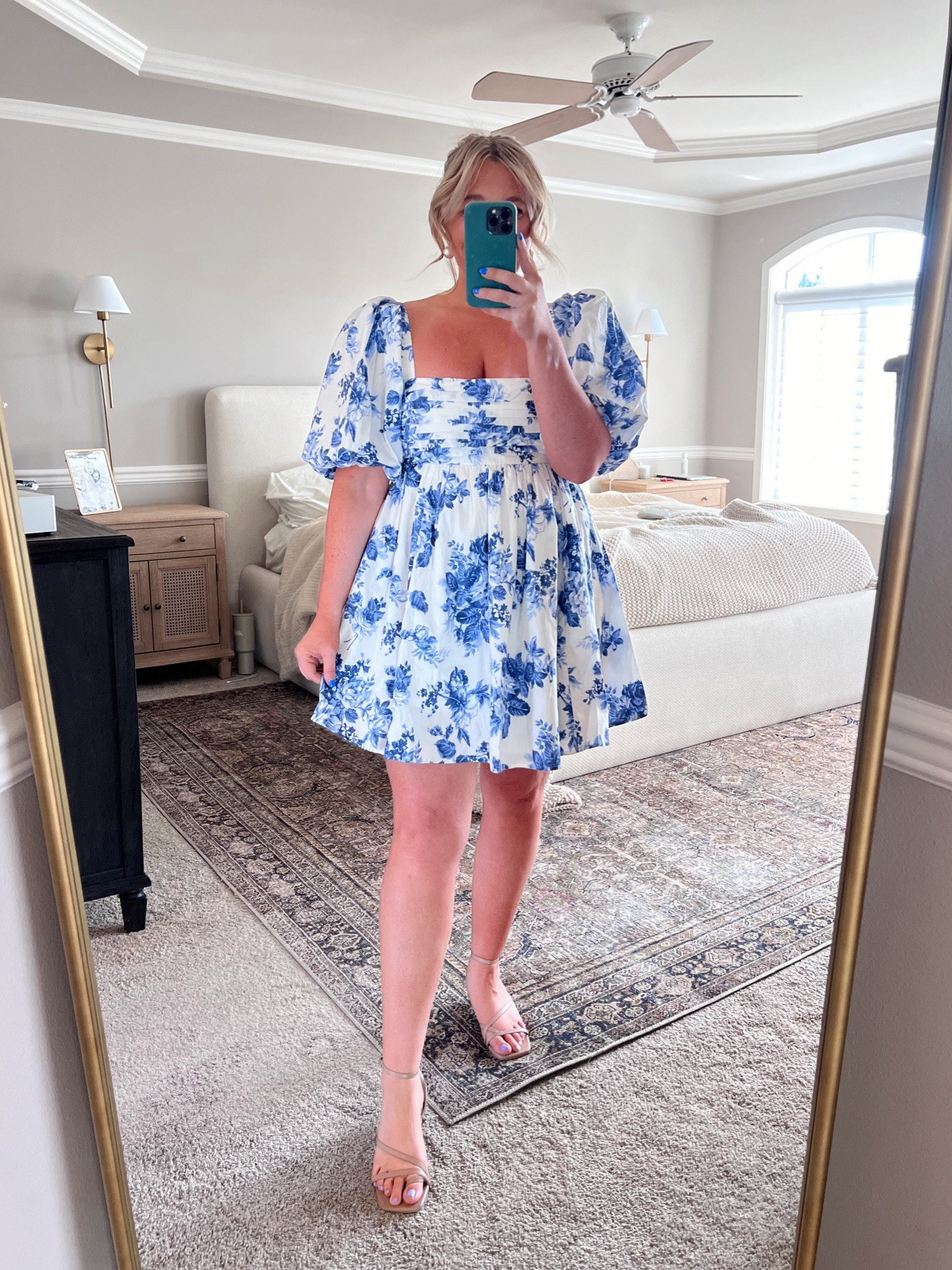 CODE AFLTK FOR 20% OFF DRESSES!

I’m wearing a size large short (comes in short/regular/tall). 

Dress has a smocked back & pockets!

#LTKSpringSale #LTKsalealert #LTKmidsize