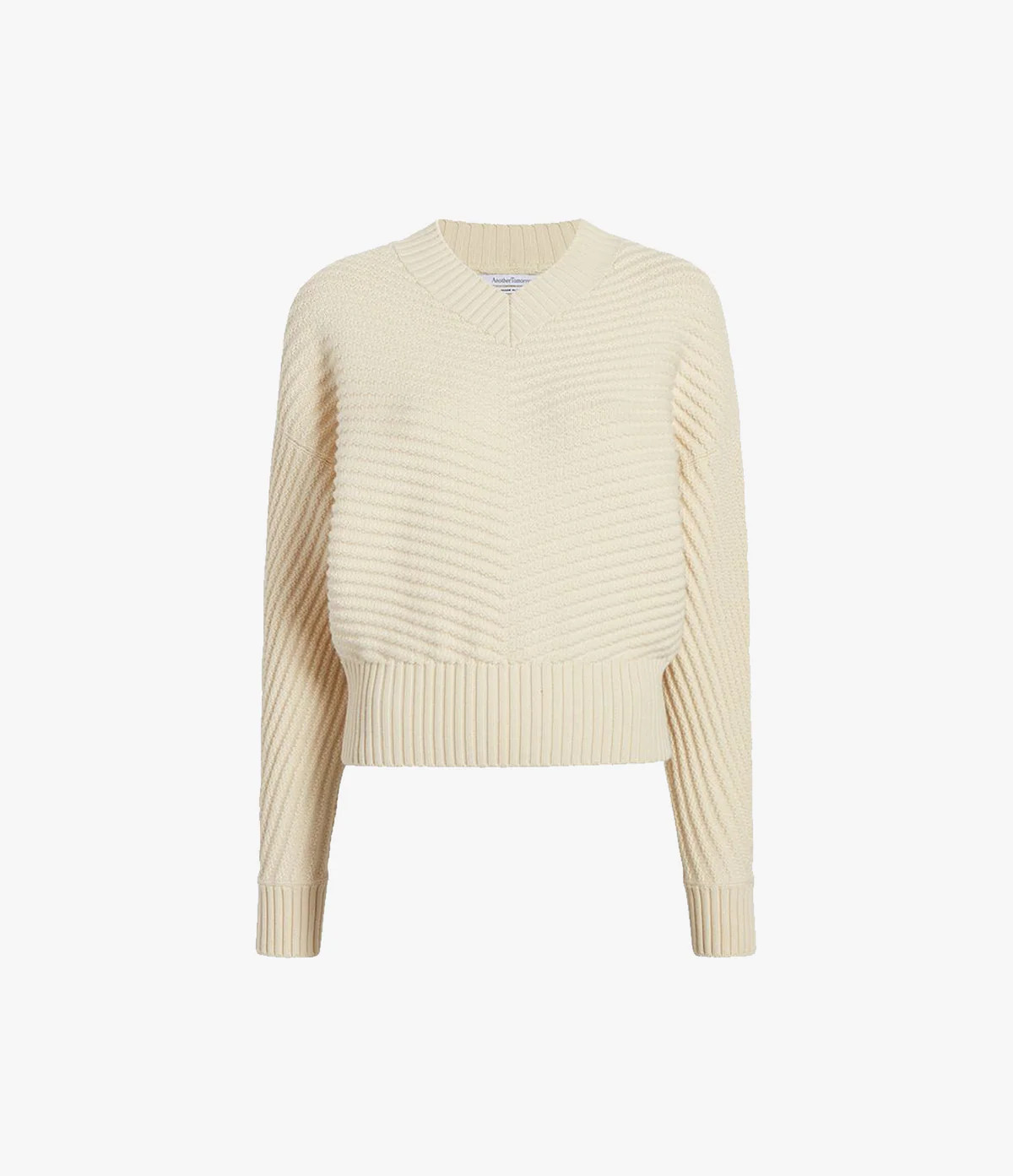 Merino Wool Dolman Sweater | Ivory | AnotherTomorrow
