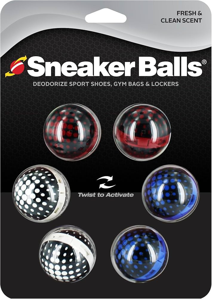 Sneaker Balls Odor-Fighting Shoe Fresheners, Eliminates Unpleasant Smells, Perfect For Sneakers, ... | Amazon (US)