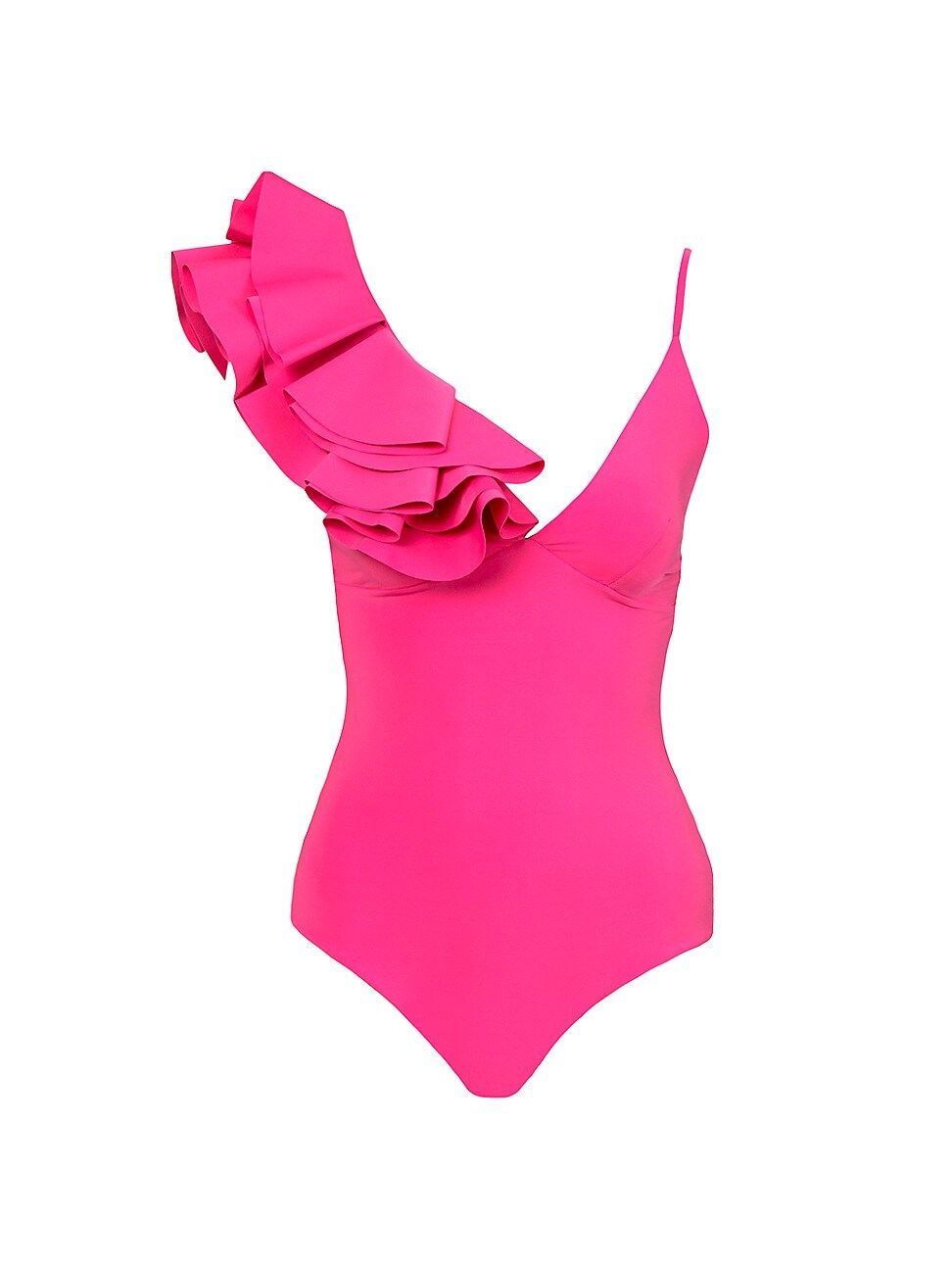 Nerano Ruffled One-Piece Swimsuit | Saks Fifth Avenue