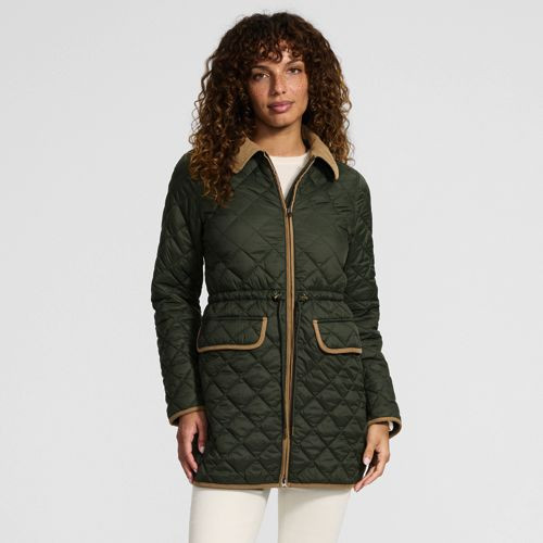 Women's FeatherFree Insulated Barn Coat - Lands' End - Green - XL | Lands' End (US)