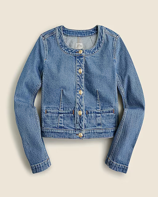 Louisa lady jacket in denim | J. Crew US