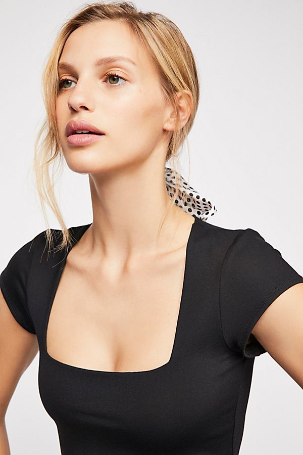 Fair and Square Neck Bodysuit | Free People (Global - UK&FR Excluded)