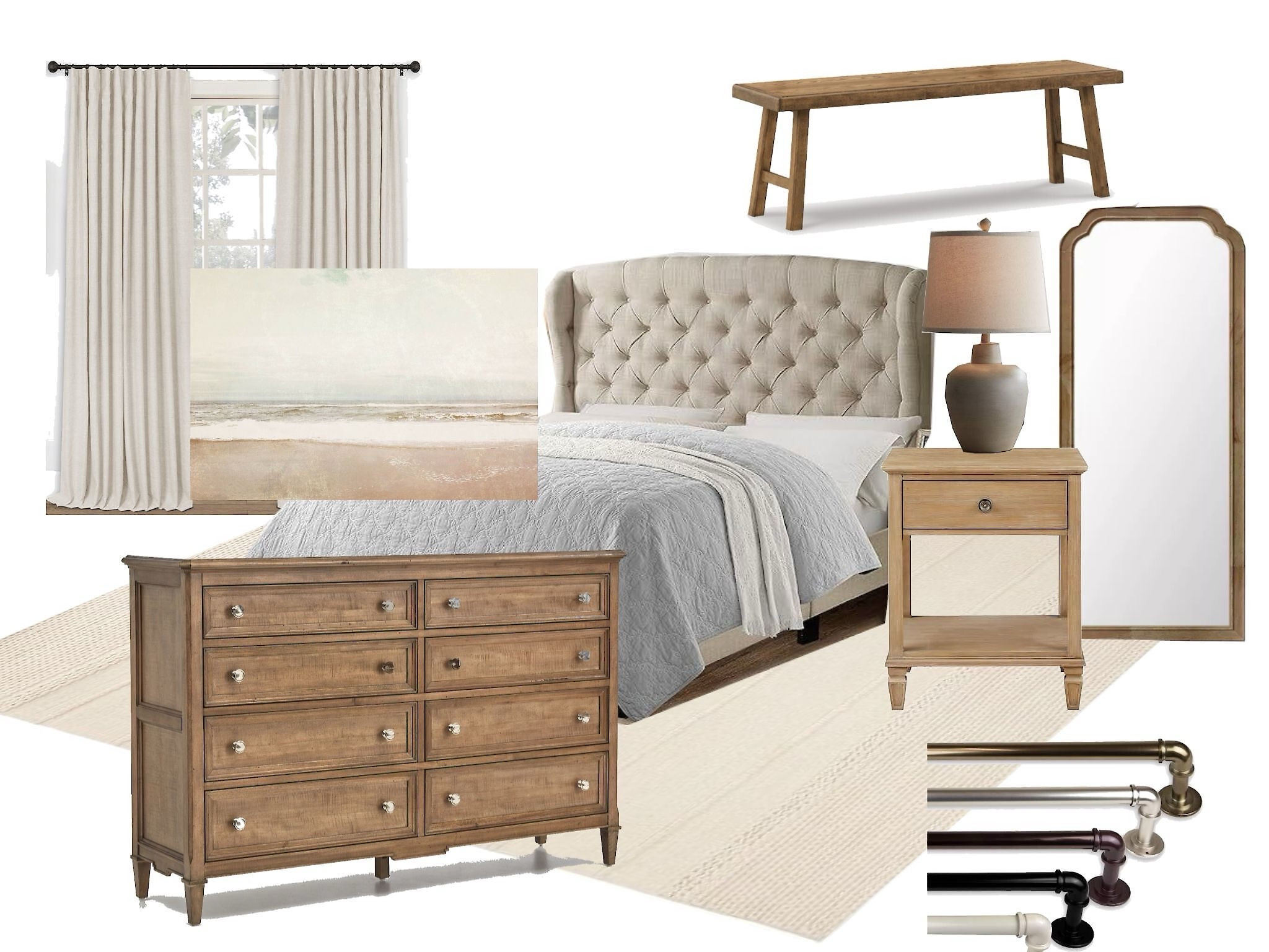 Serene bedroom design 

#LTKhome #LTKfindsunder100