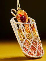 Sleigh-groni Cocktail Ornament - Negroni | BaubleBar