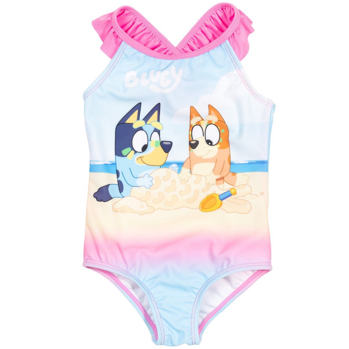 Bluey Bingo Bluey Girls One Piece Bathing Suit Toddler | Target