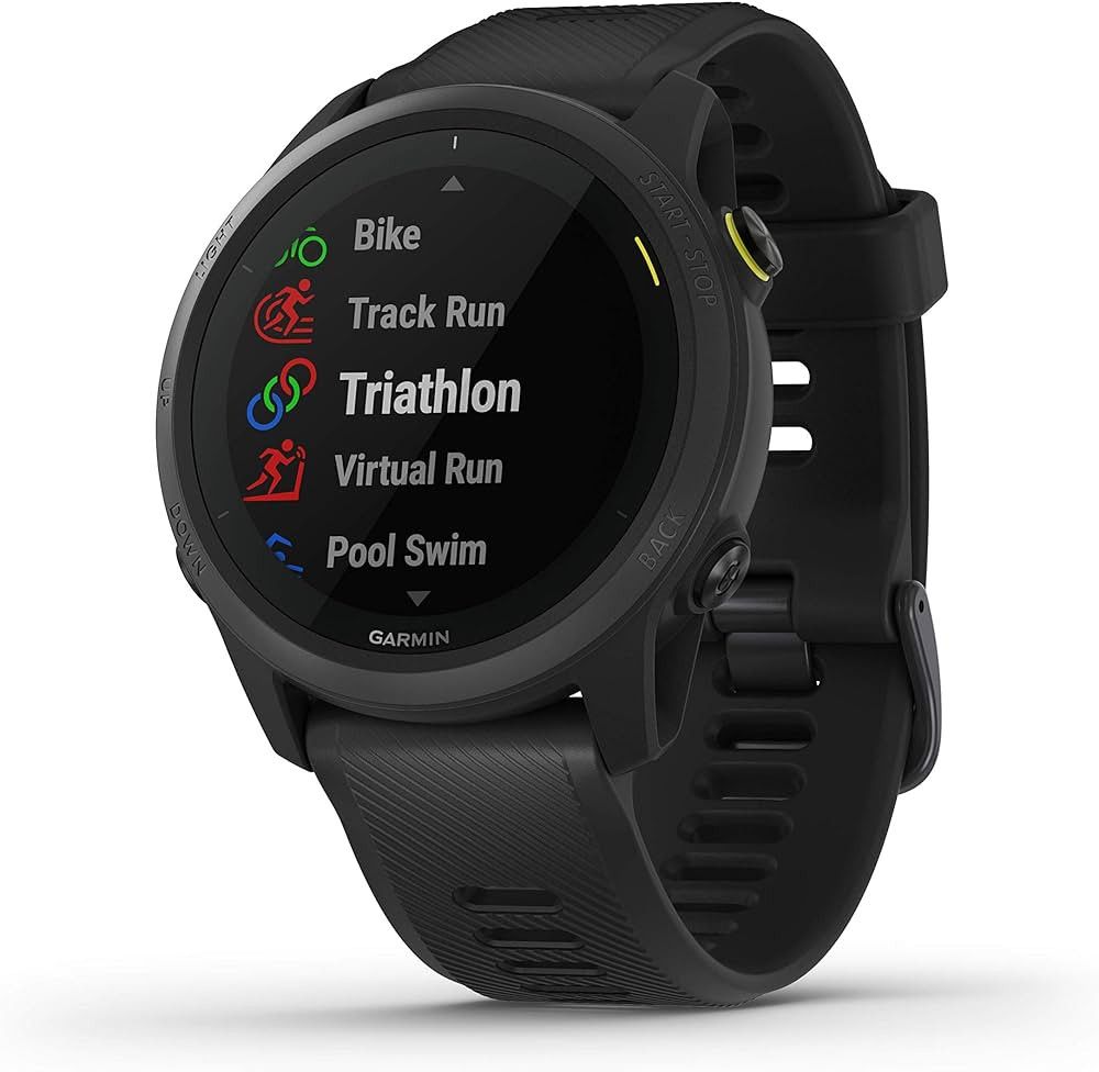 Garmin Forerunner 745, GPS Running Watch, Detailed Training Stats and On-Device Workouts, Essenti... | Amazon (US)