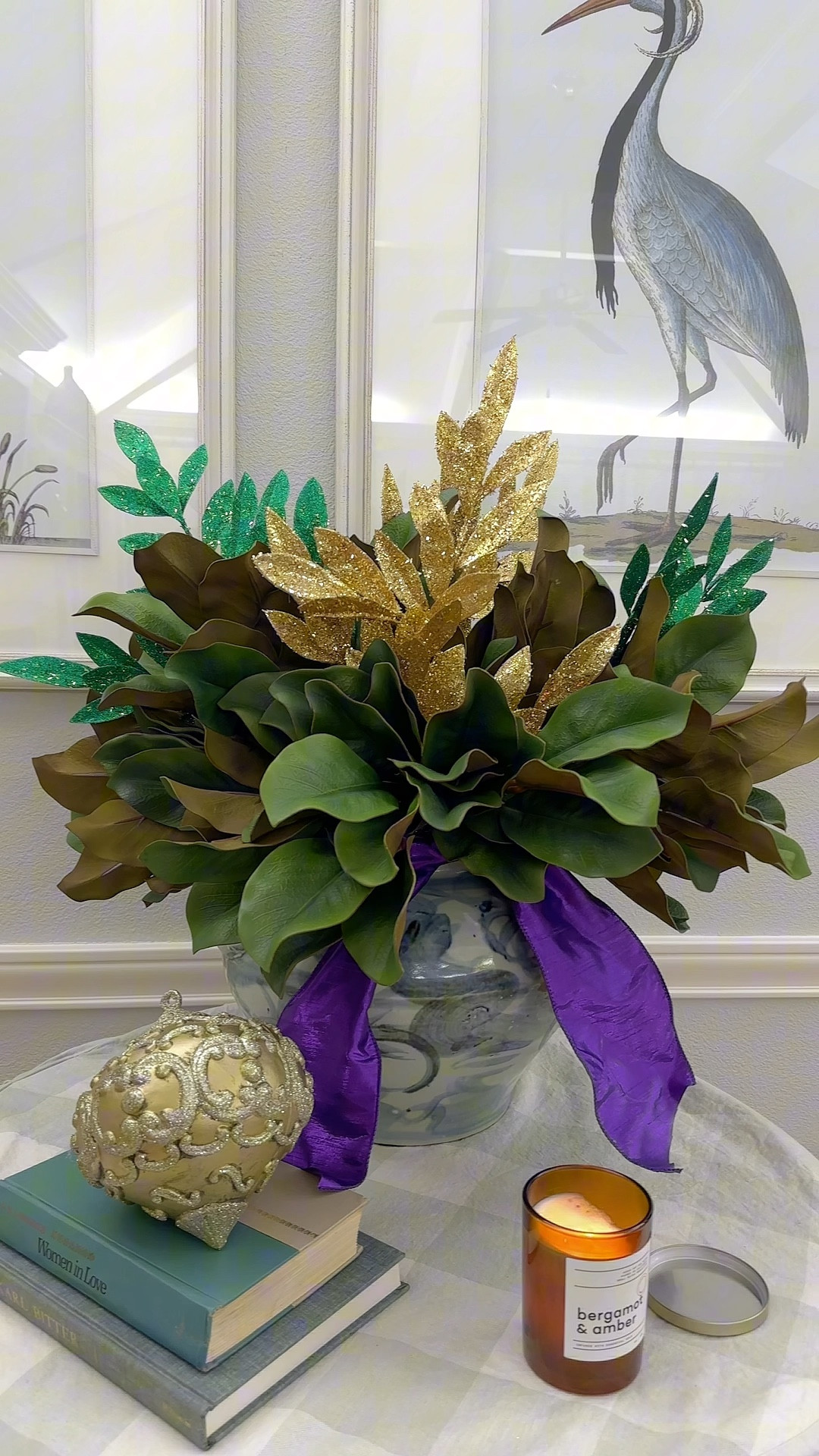 Tabletop decor for Mardi Gras #mardigras #grandmillennial

#LTKhome