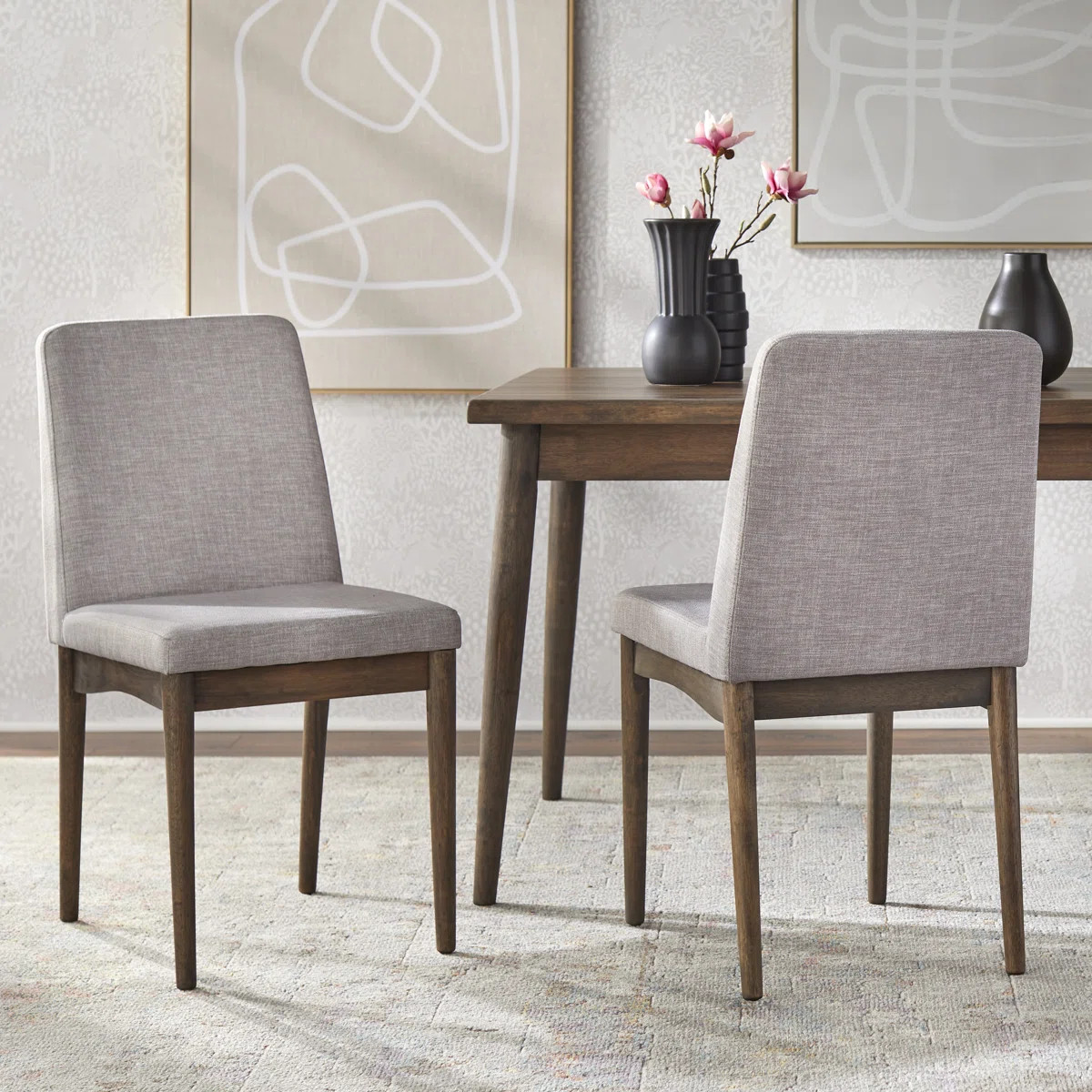 Azra 18.5'' H Upholstered Side Chair (Set of 2) | Wayfair North America