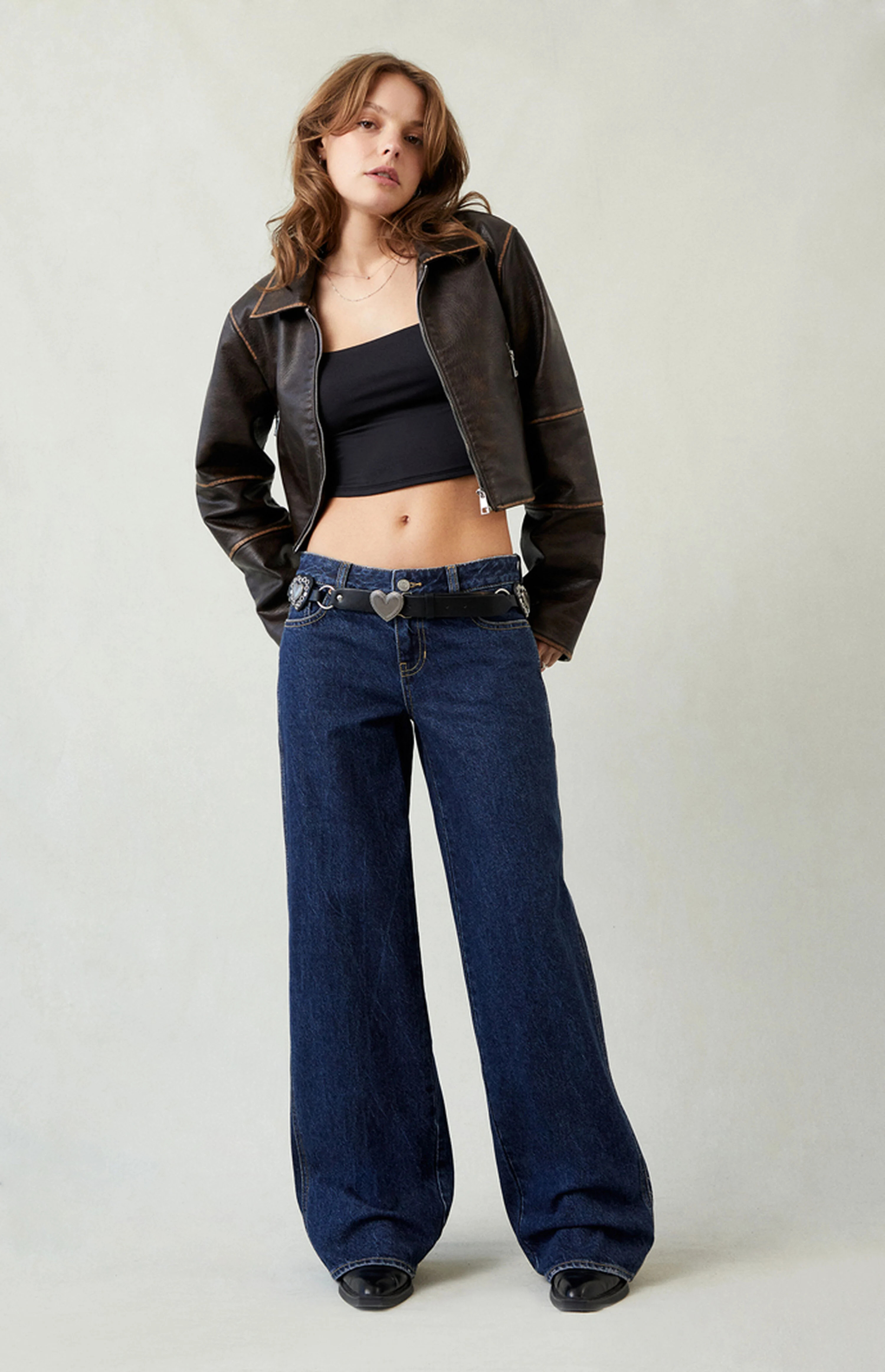 Pacsun Casey Low Rise Baggy Jeans Dark Indigo | PacSun | PacSun