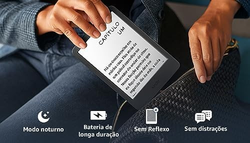 Novo Kindle 11ª Geração (lançamento 2022) – Mais leve, com resolução de 300 ppi e o dobro... | Amazon (BR)