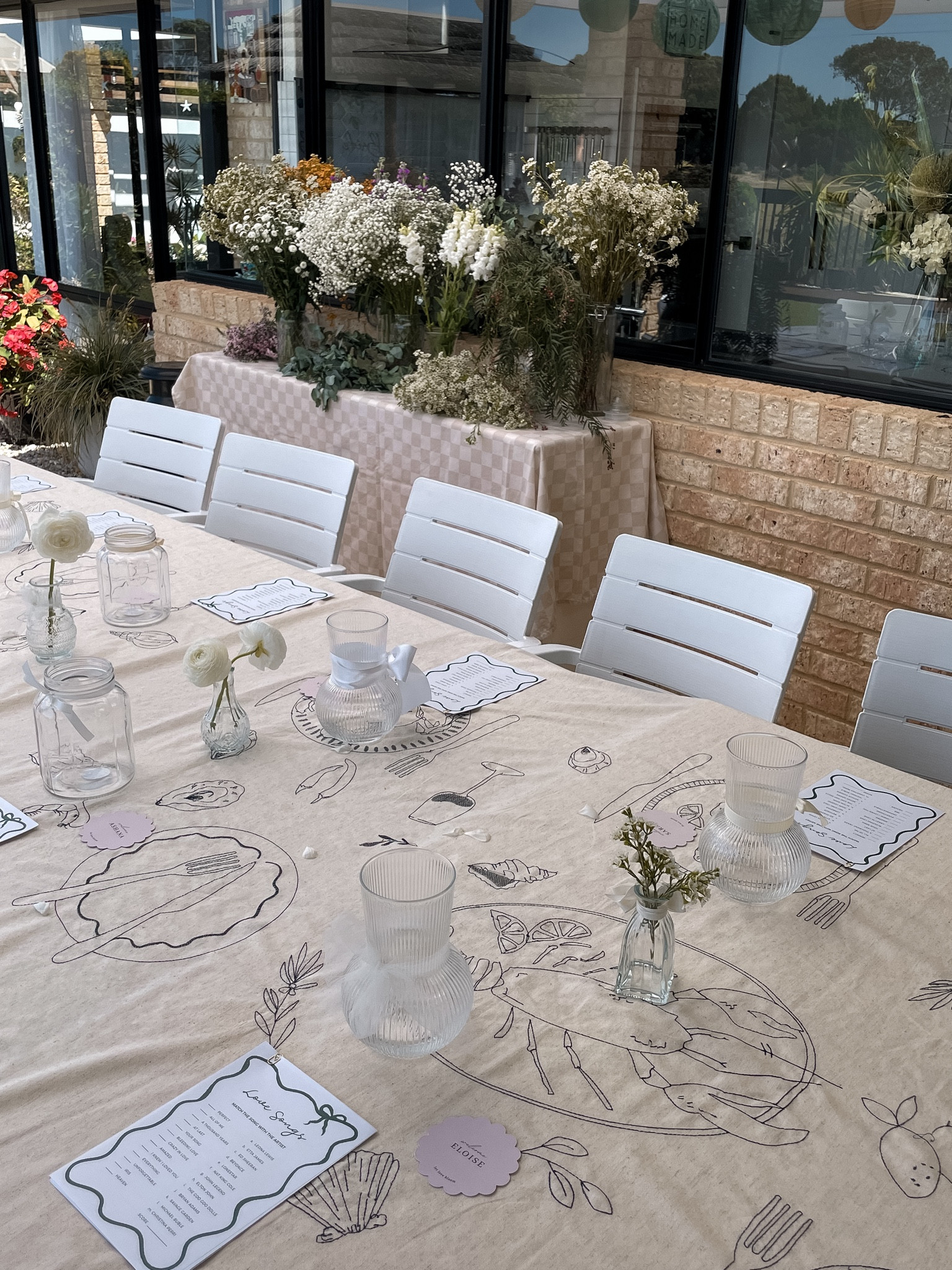 The most perfect tablecloth for a garden soirée 💐💕 

#LTKhome #LTKaustralia #LTKwedding