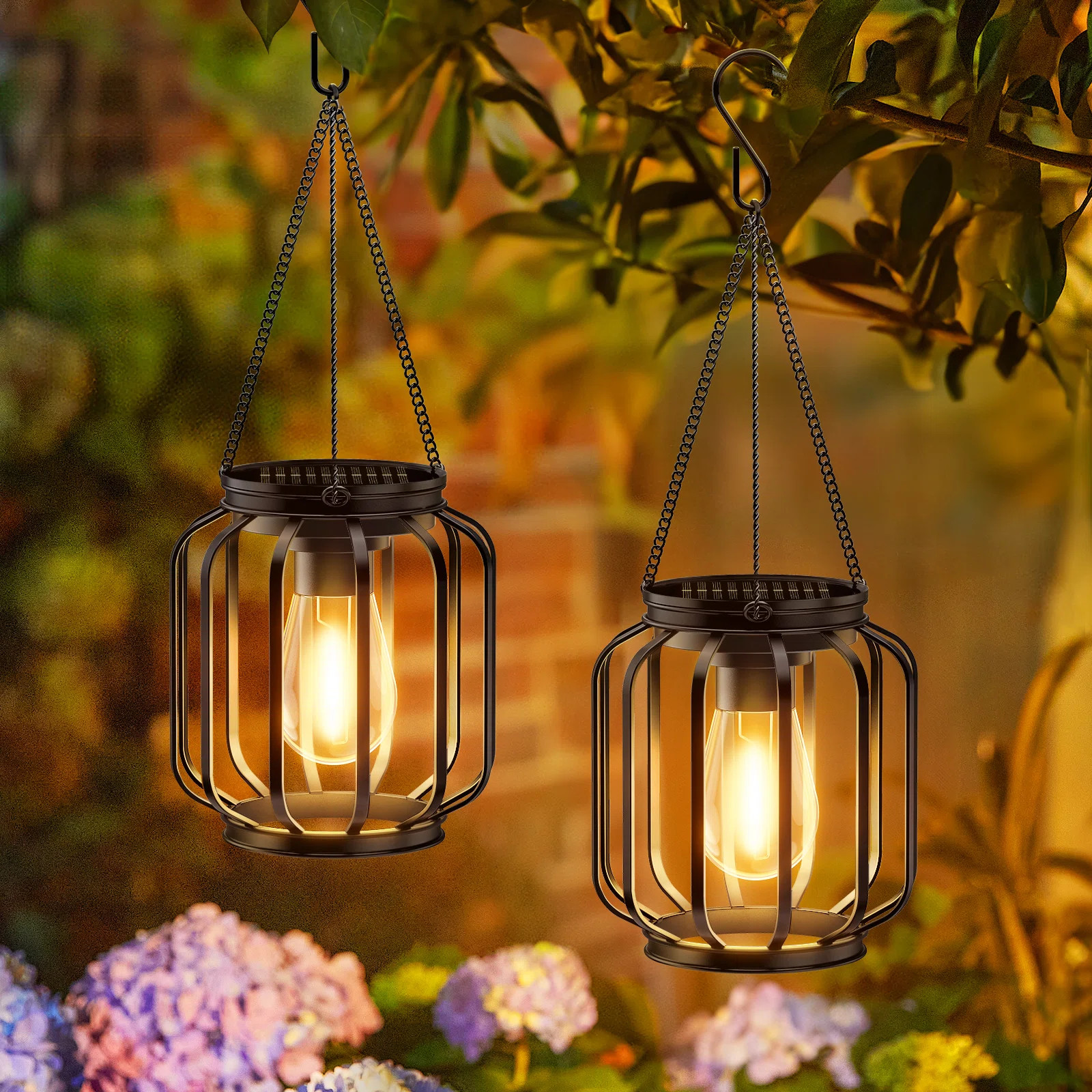 KOOPER 13.49" Solar Powered Integrated LED Outdoor Lantern & Reviews | Wayfair | Wayfair North America