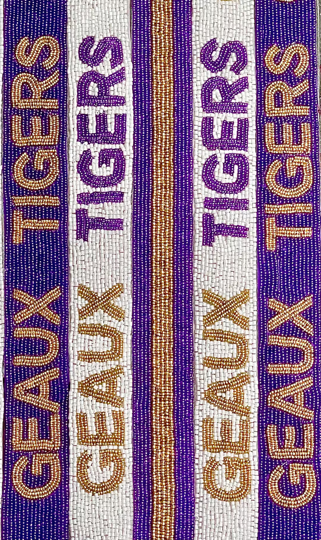 Beaded Purse Strap, Gameday Purse Strap, College Purse Strap, Stadium Strap, Beaded Purse Strap, ... | Etsy (US)