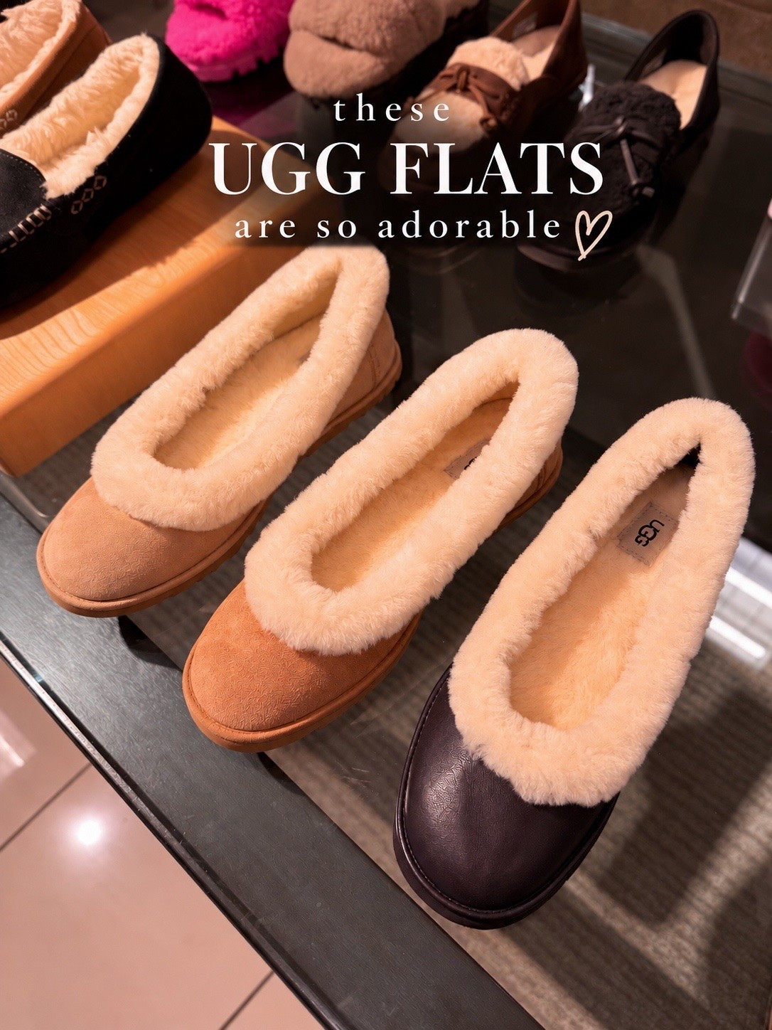 How cute are these UGG ballet flats?! I actually tried to order them twice last year for Sophie and both orders got canceled. So glad they are fully stocked in all colors, they run true to size!