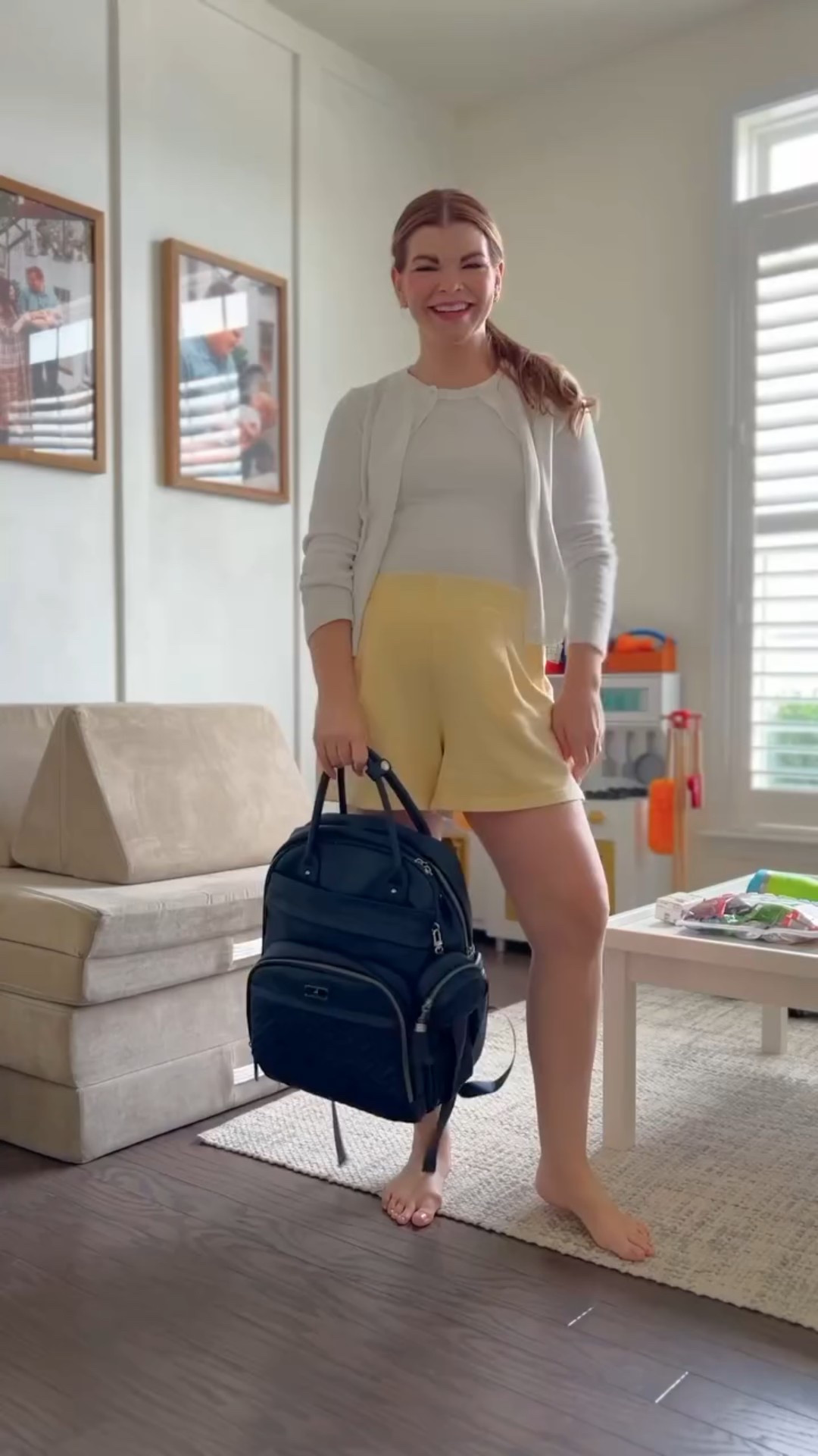 ✨Pack my diaper bag with me. ✨

Comment BAG for 🔗 s straight to your dms.🫶🏻

This under $60 diaper bag from @babbleroo.shop is a do-it-all bag for moms on the go. With over 6 compartments (including a laptop sleeve in the back), there’s room for it all! My packing list below:👇🏻 

•Bug Spray 🐞 
•Sunscreen ☀️ 
•Medical maybes (first aid, otc meds, etc)
•Snacks
•Backup Outift (iykyk 💩)
•Diapers 
•Wet Wipes
•Dry Wipes (can be used wet or dry🙌🏻)
•Diaper Toss Bags 
•Markers 🖍️ 
•Coloring Books
•A Jellycat for the road 🥹
•Stanley for Roan
•Stanley for Mama
•Pacifier

#babbleroopartner #babbleroomom #babbleroodiaperbag #momsover30 #millenialmom #millenialstyle #momstyleinspo #firsttimemom #toddlermoms #easyoutfit #ivfmom