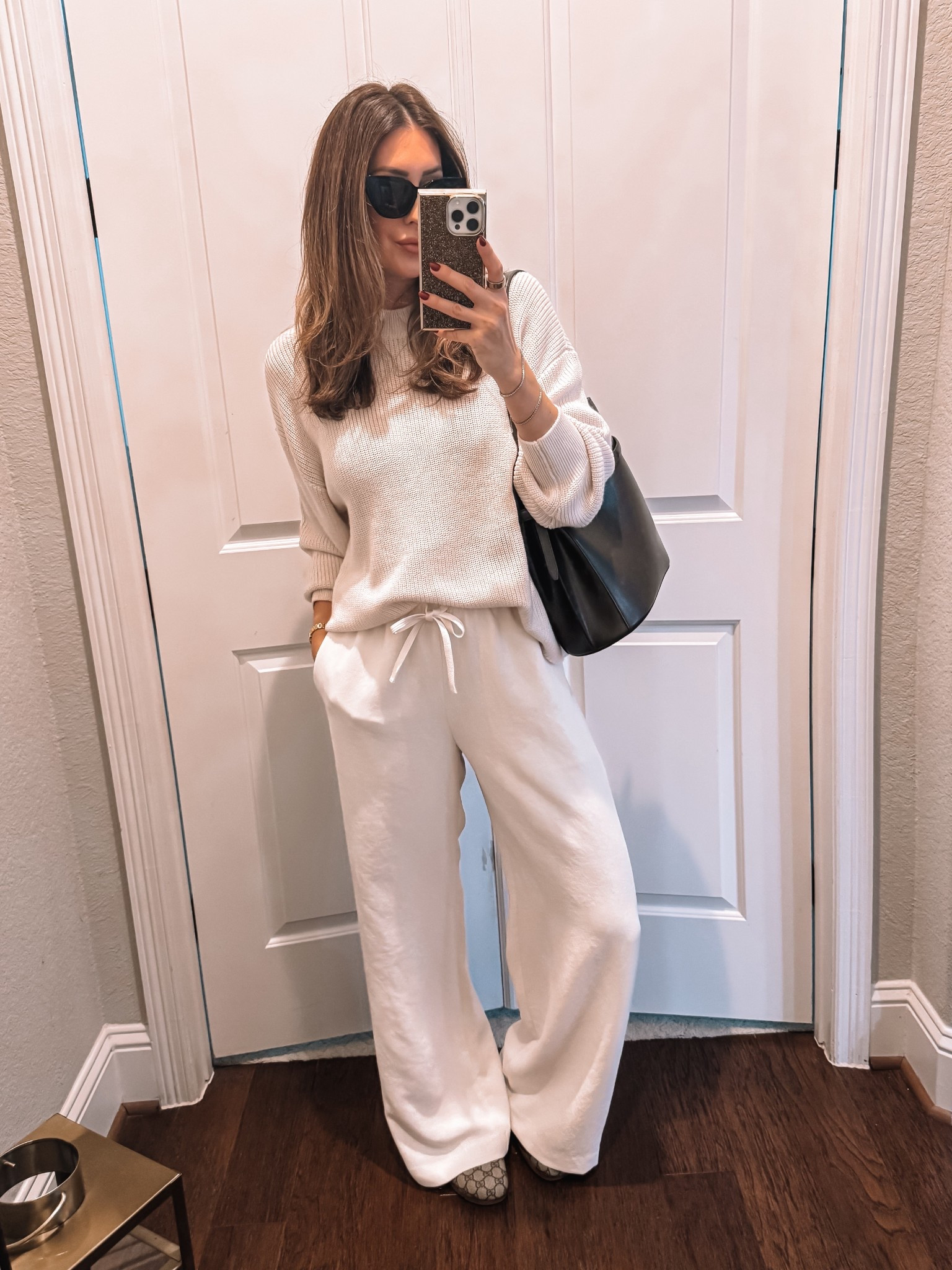 Small in sweater, medium in pants 

#LTKootd