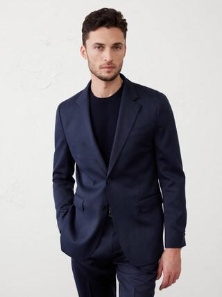 Modern Classic Satin Suit Jacket | Banana Republic Factory
