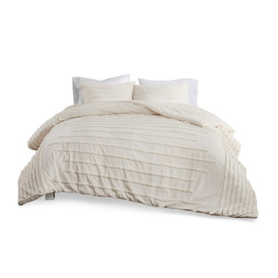 Mercer King/California King 3 Piece Chenille Comforter Set | Ashley Homestore