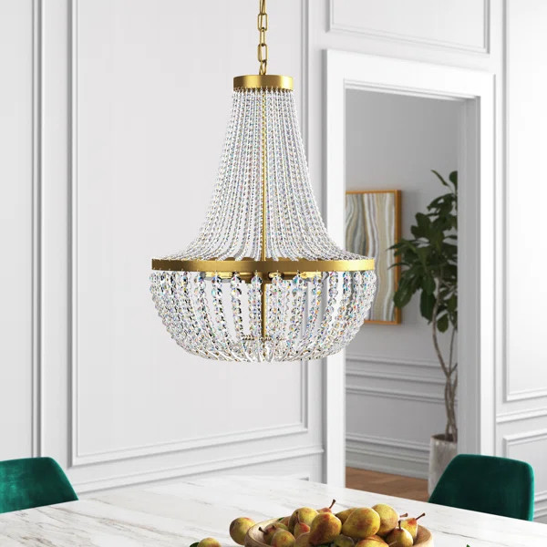 Fredrick 6 - Light Unique / Statement Empire Chandelier | Wayfair Professional