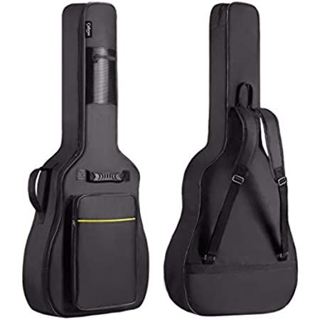 Acoustic Guitar Case - 41 Inch Guitar soft case Backpack Electric Guitar Bag With Thick Padding Wate | Amazon (US)