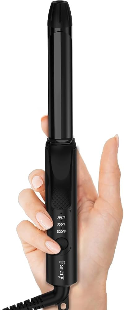 Travel Curling Iron Dual Voltage, Mini Curling Iron for Short Hair with 3/4 Inch Barrel, Keratin ... | Amazon (US)