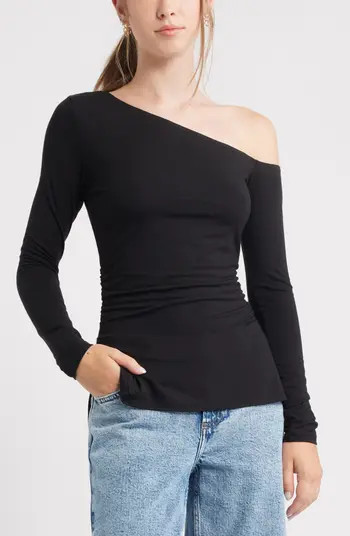 Off the Shoulder Long Sleeve Top | Nordstrom