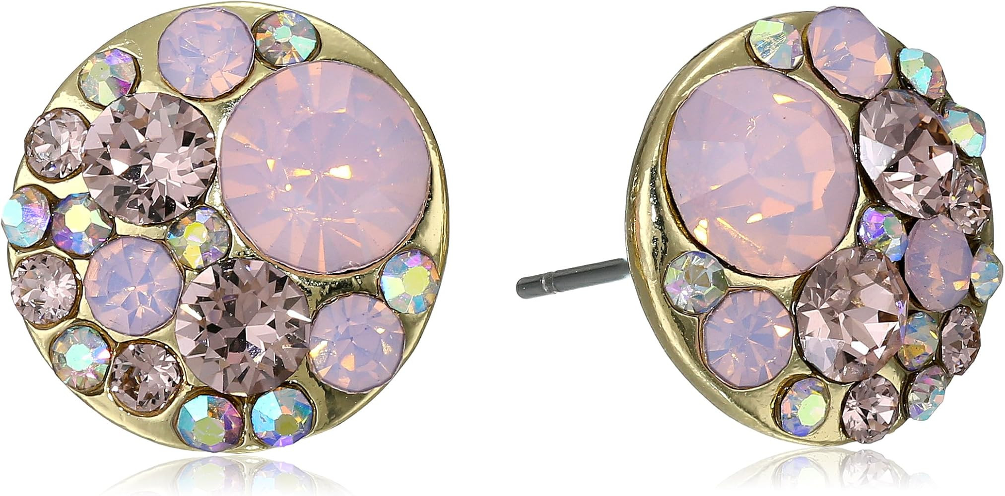 Betsey Johnson Faceted Bead Round Stud Earrings | Amazon (US)