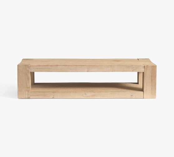Rockport Rectangular Reclaimed Wood Coffee Table (66") | Pottery Barn (US)