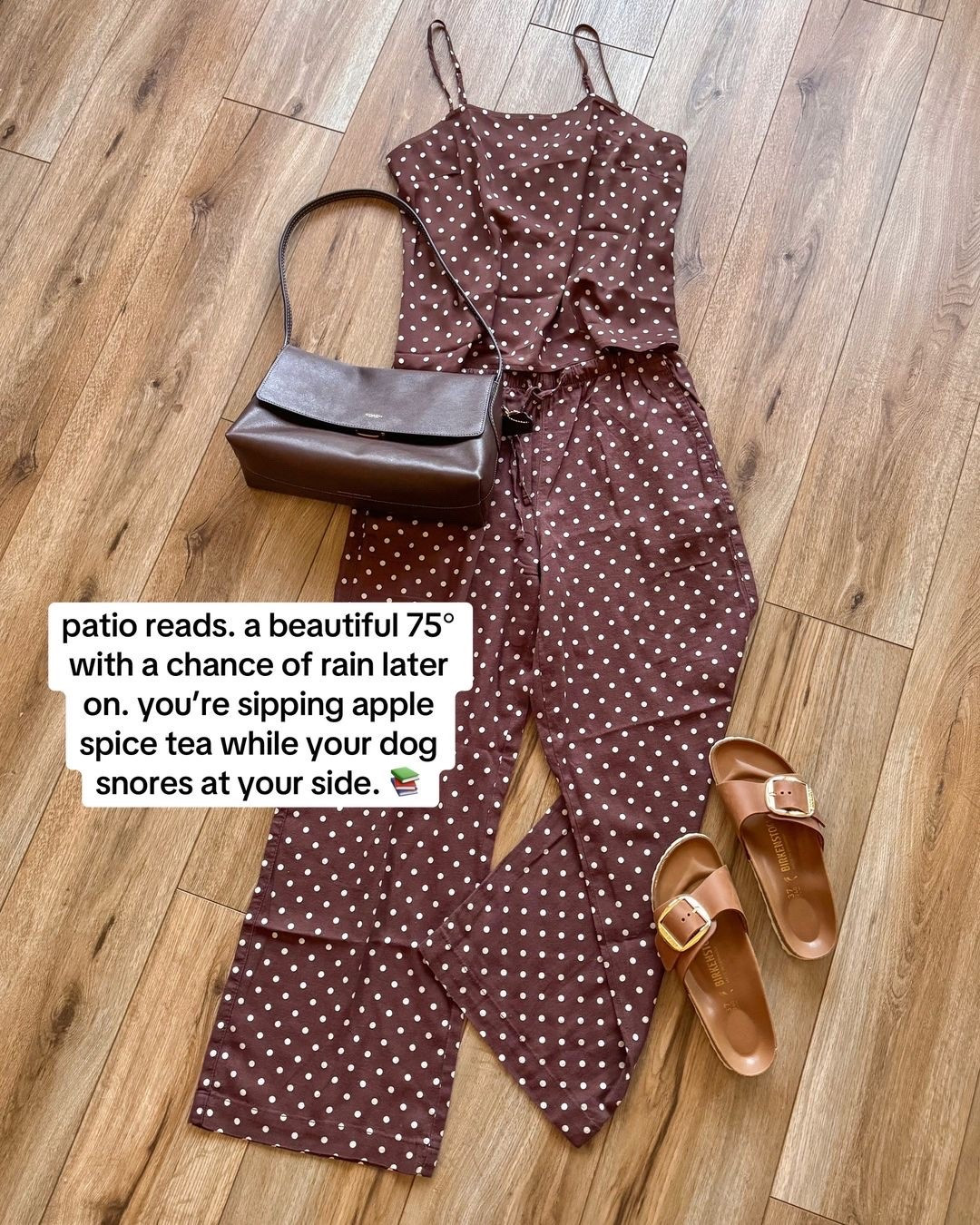 warm weather fall outfits 🤎linen pants & satin cami

#LTKSeasonal #LTKSaleAlert #LTKootd