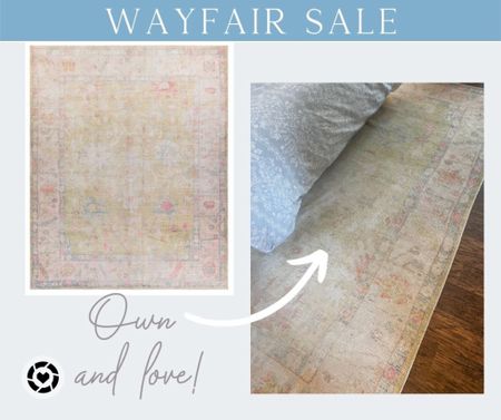 Wayfair sale rugs affordable rug 

#LTKhome #LTKsalealert