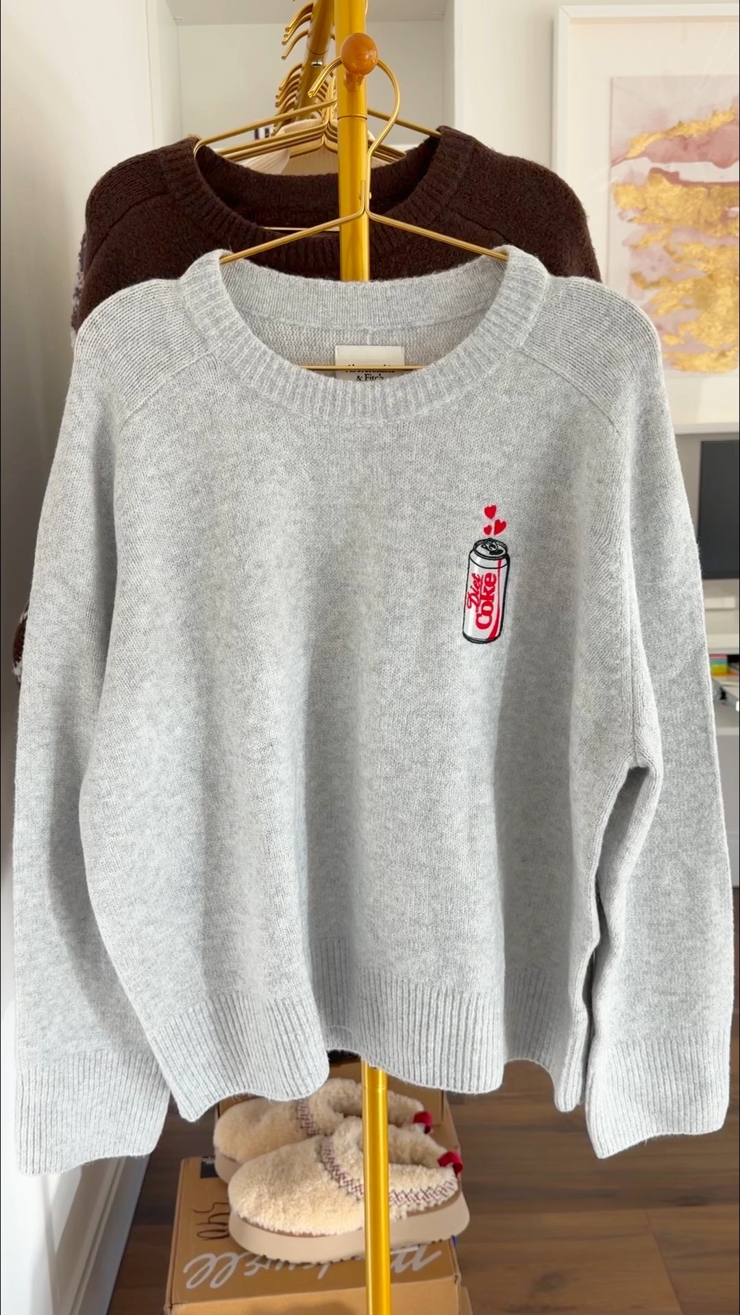 How cute is this sweater from Abercrombie?! Perfect for the Diet Coke lover on your list!! Love the embroidered design on this cozy sweater. Grab it while it’s on sale! I wear this sweater in size large. 

#LTKGiftGuide #LTKSaleAlert #LTKFindsUnder100