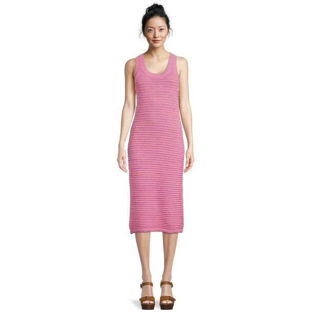 Time and Tru Women's Sleevless Crochet Dress | Walmart (US)