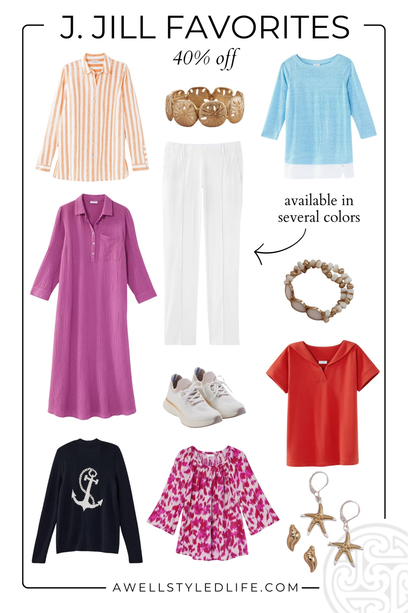 Summer Outfit Inspiration	

Take 40% off your purchase at J.Jill

#fashion #fashionover50 #fashionover60 #summerfashion #summeroutfit #jjill #sale

#LTKStyleTip #LTKOver40 #LTKSummerSales