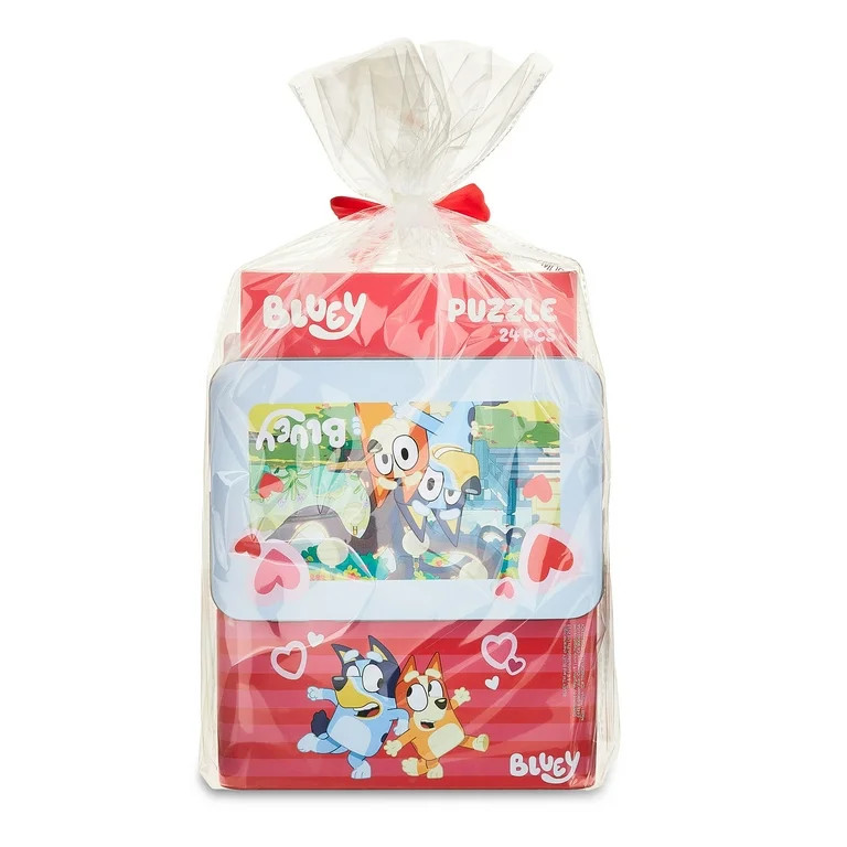 Bluey Valentines Day Tin Box Gift Set | Walmart (US)