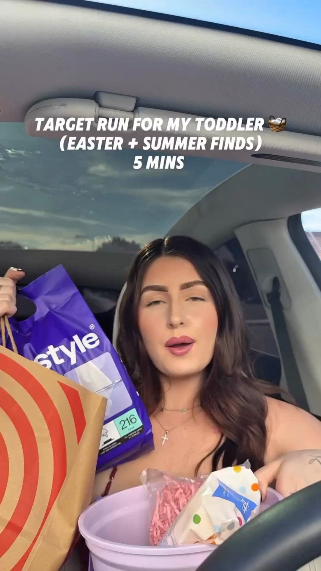 just a quick target run before nap time… and somehow we left with easter baskets, summer swimsuits, pools, and a little something for mom 🫣🛒 tell me you do this too

#momvlog #targethaul #toddlermom #relatablemom #sahmlife