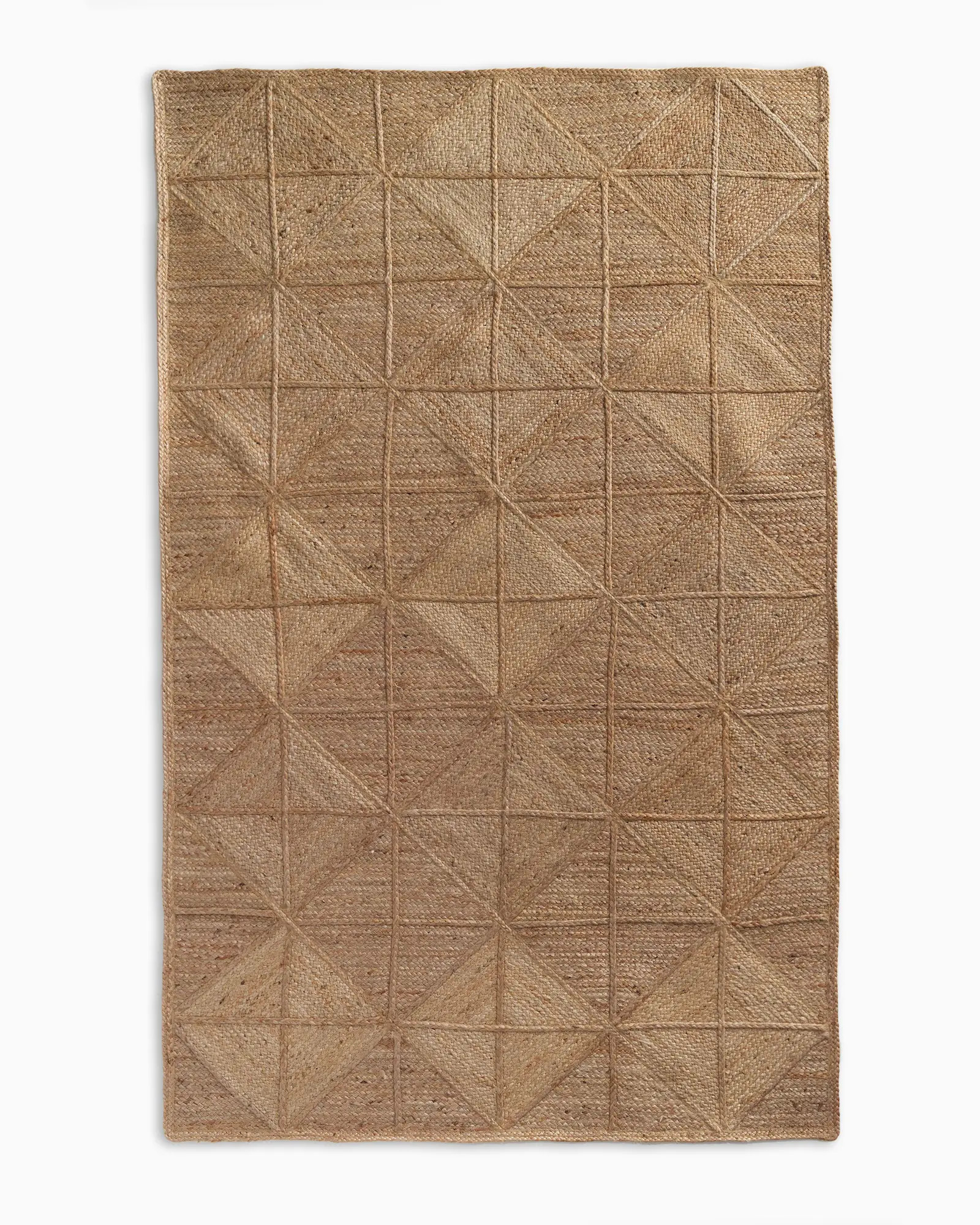 Diamond Jute Braided Rug | Quince