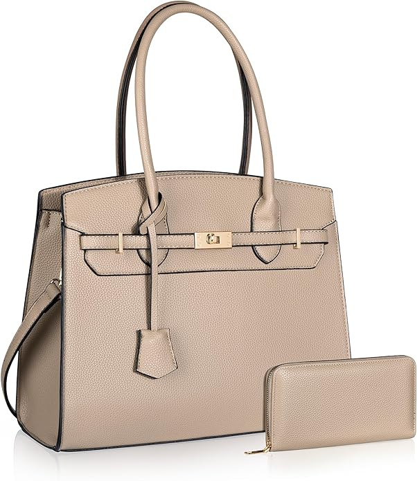 Designer Classic Top Handbags For women, Shoulder Purses For Ladies, Adjustable Strap Work Satche... | Amazon (US)