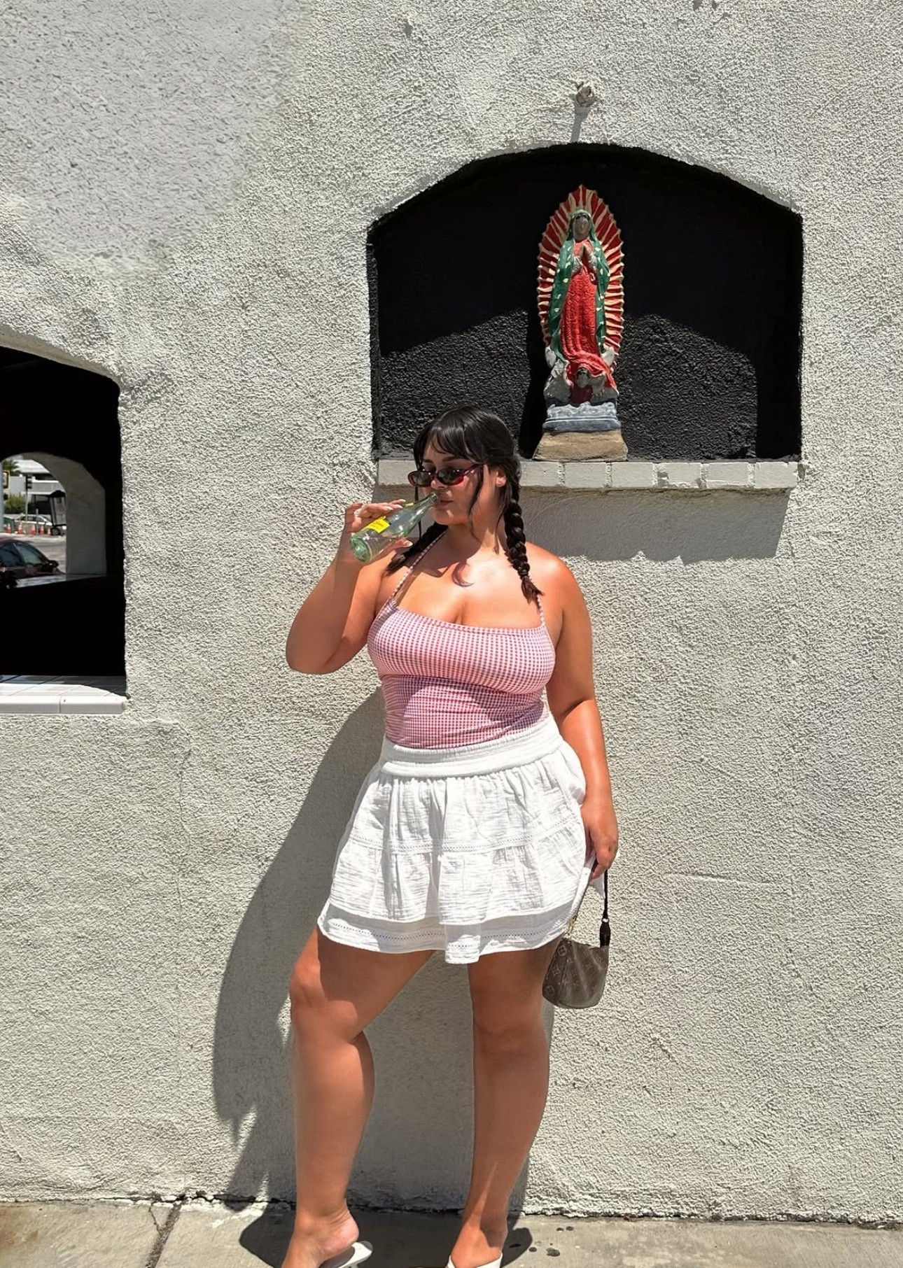 built in bra top i’m obsessed w !!!! 

#LTKMidsize #LTKSaleAlert #LTKStyleTip