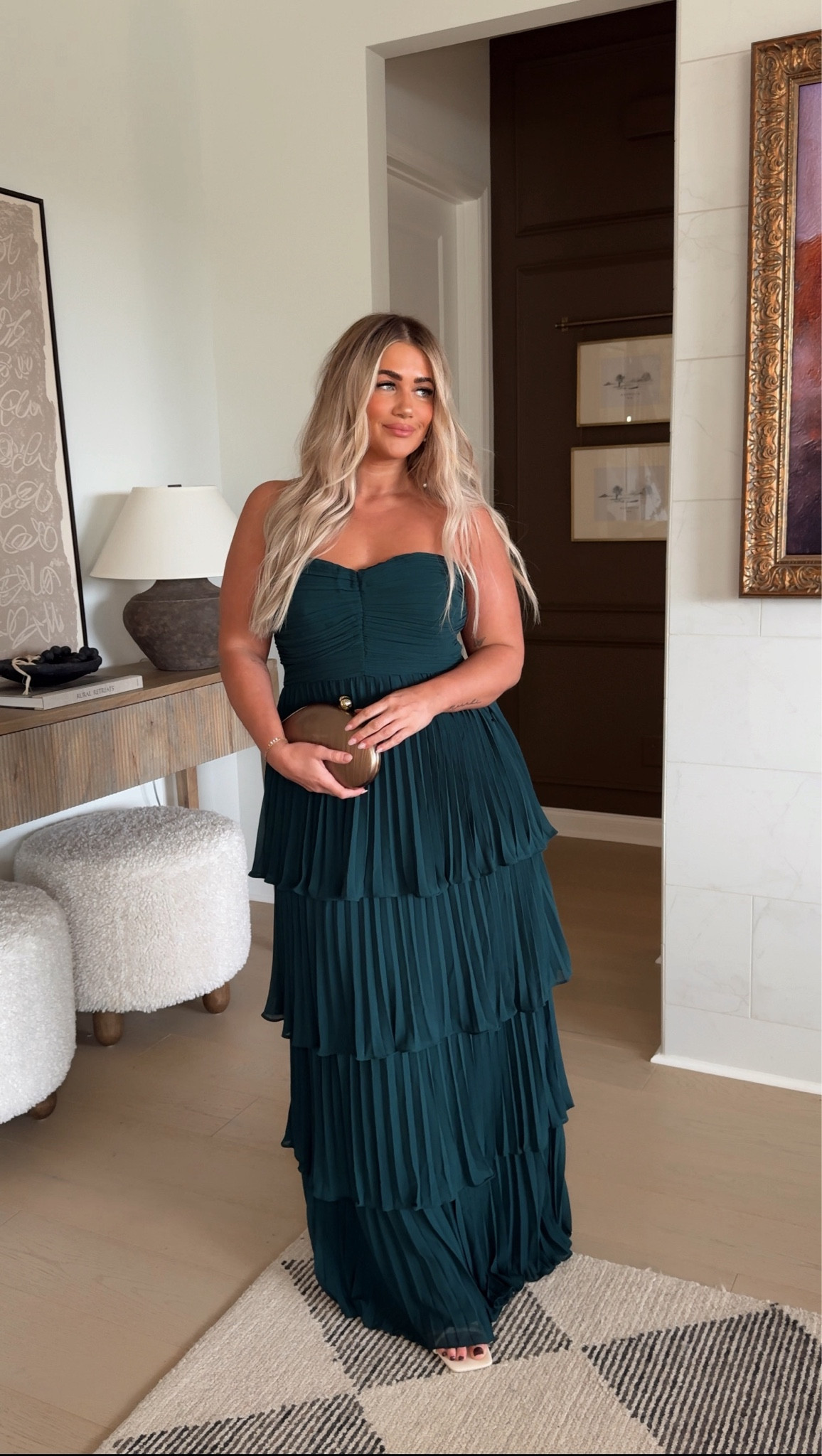 Wedding guest dress🤍 I am in a large #wedding #guest #fall 

#LTKSaleAlert #LTKMidsize #LTKWedding