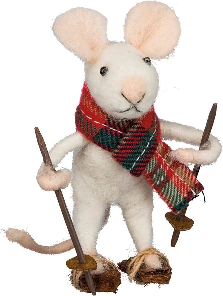 Primitives by Kathy Skiing Mouse Collectible Critter | Amazon (US)