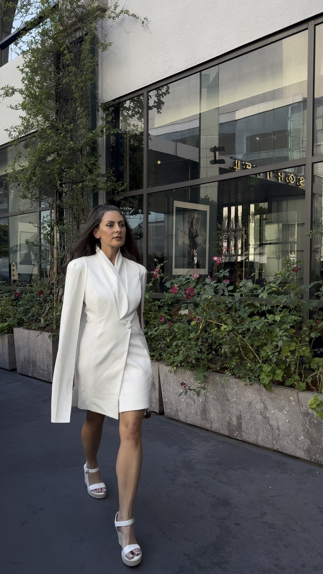 Can’t get enough of this chic white cape dress 🥰. Perfect for brides this summer and my kids call me supermom when I wear it 💁‍♀️.

#LTKWedding #LTKWorkwear #LTKSeasonal
