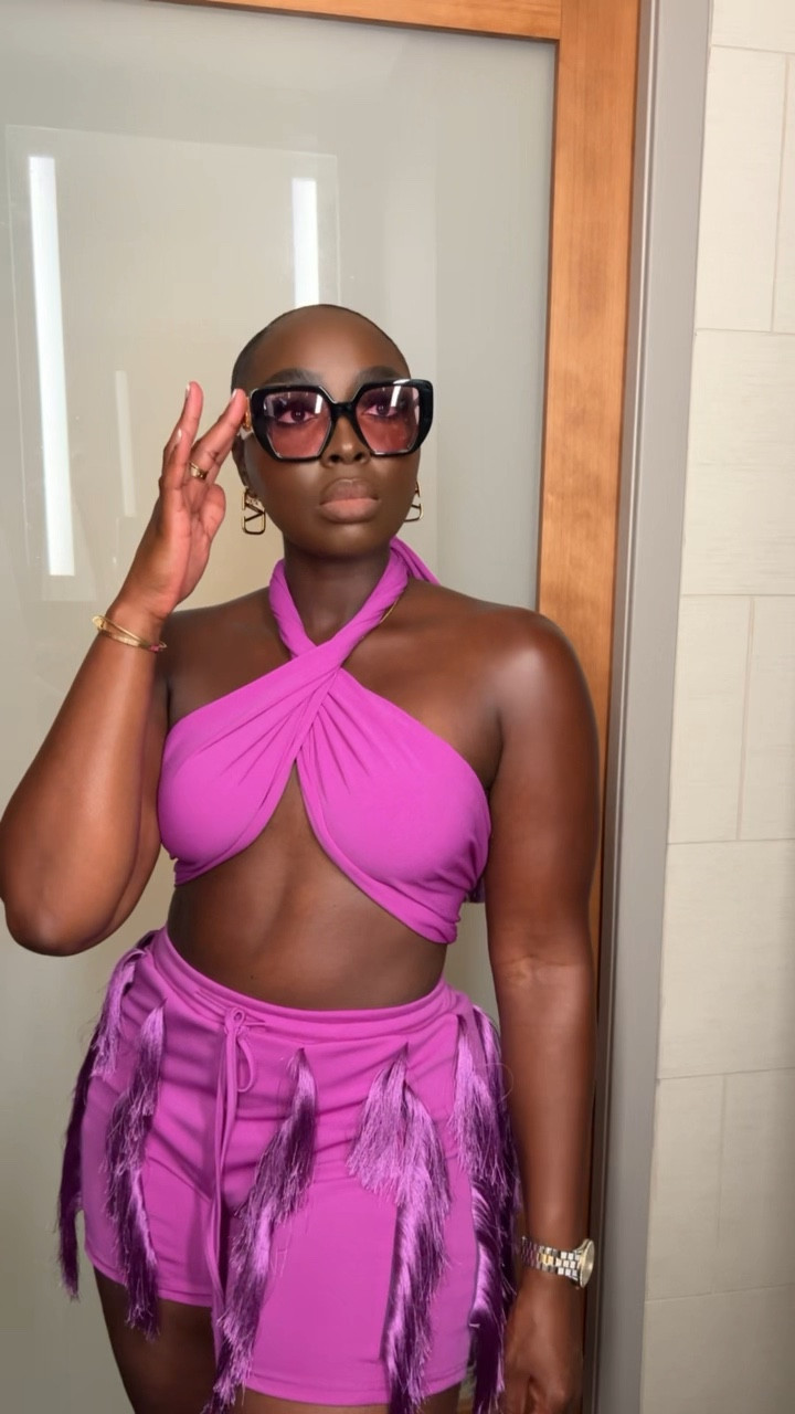 Loved this purple against my skin. And the versatility of this top was everything 🤌🏾

#LTKbeauty #LTKstyletip