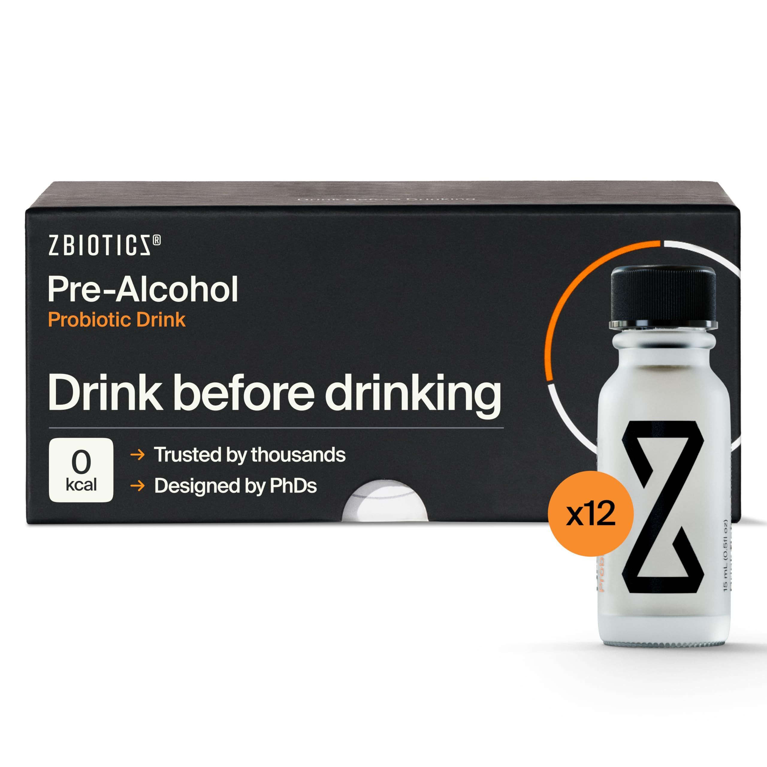 ZBiotics — Feel Better After Drinking, Wake Up Refreshed, Science-Backed, Patented Probiotic fo... | Amazon (US)