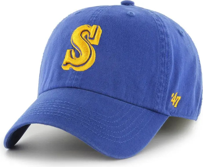 '47 Men's '47 Royal Seattle Mariners Cooperstown Collection Franchise Fitted Hat | Nordstrom | Nordstrom