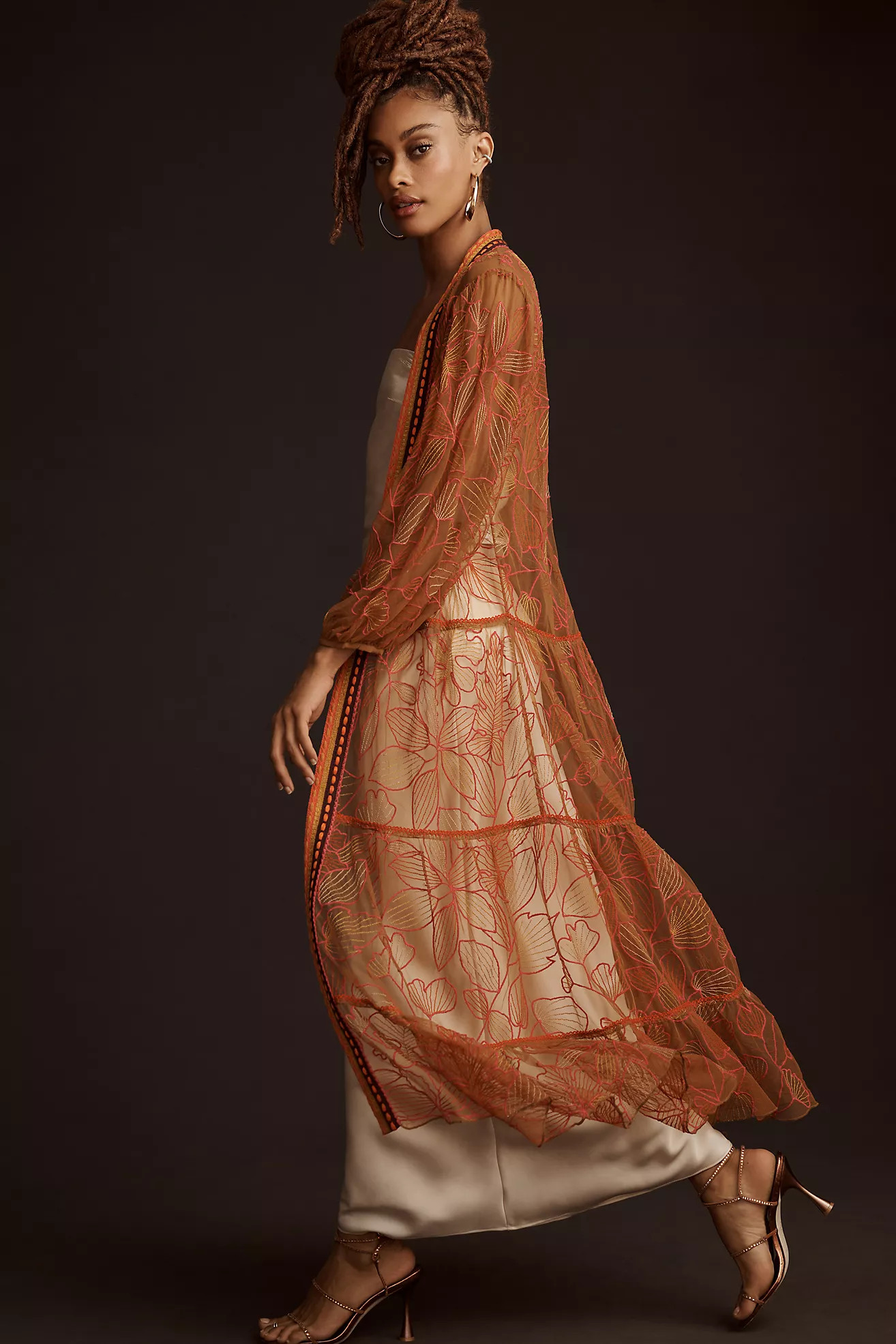 Bl-nk Tulle Duster Kimono | Anthropologie (US)