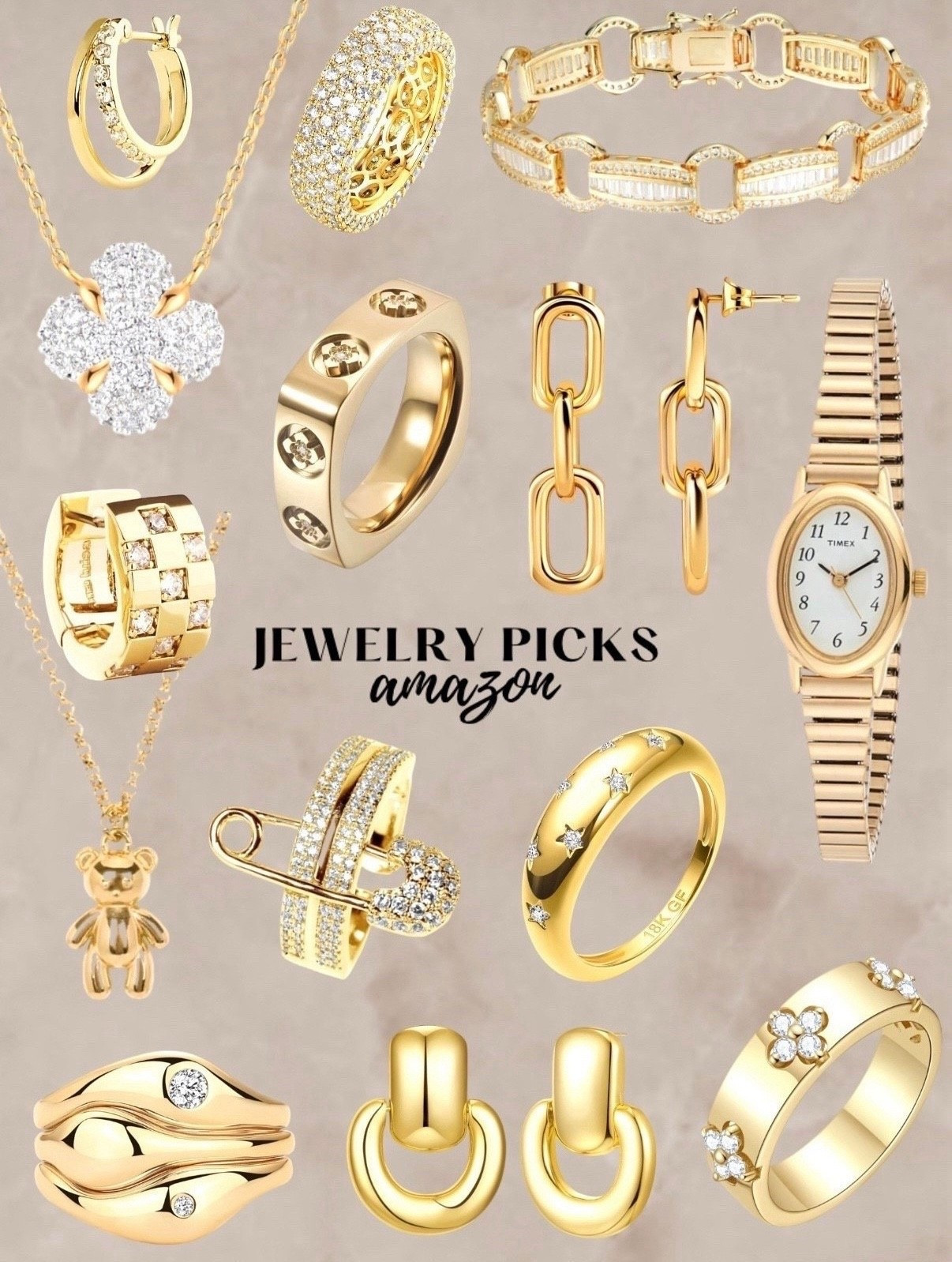 amazon gold jewelry favorites