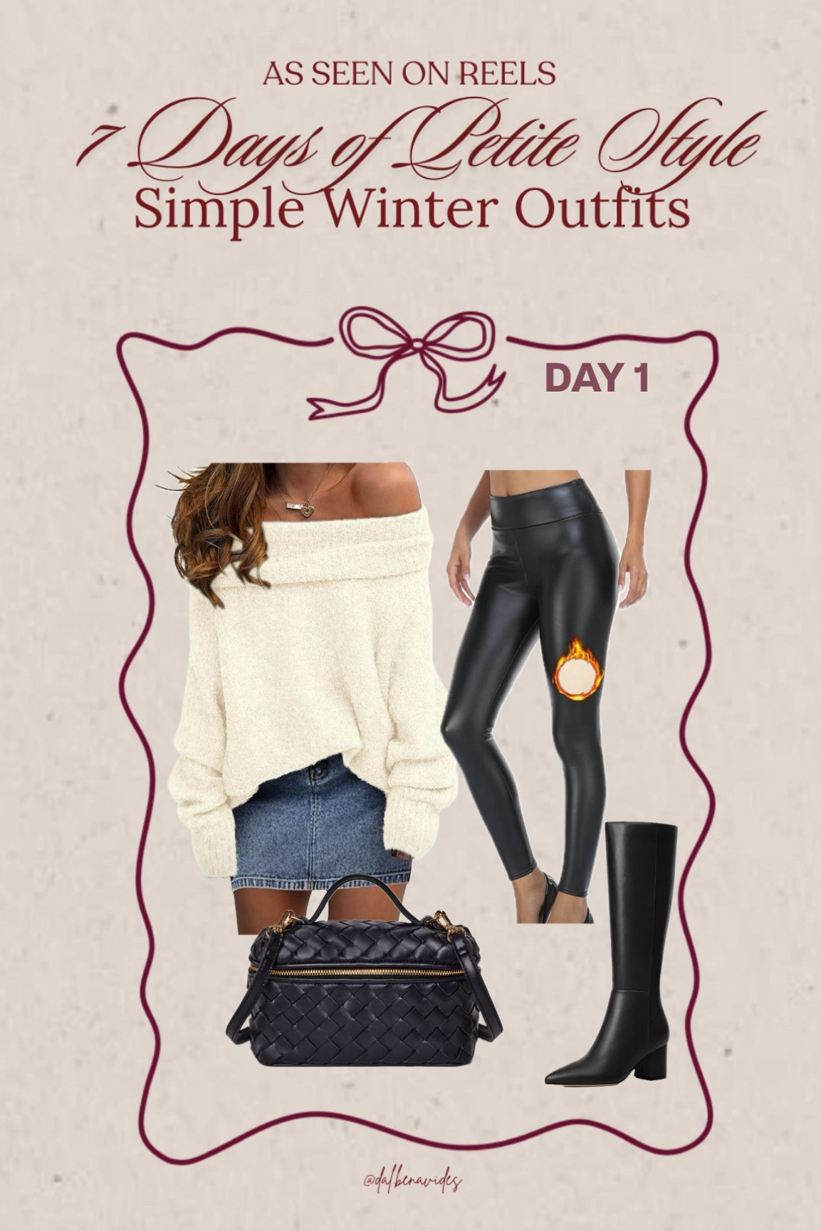 7 Days of Simple Winter Outfits 🤍❄️ Top Small | Bottoms Small | Boots 6.5 

#LTKStyleTip #LTKHoliday #LTKFindsUnder50